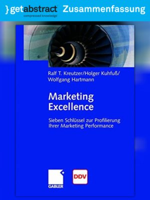 cover image of Marketing Excellence (Zusammenfassung)